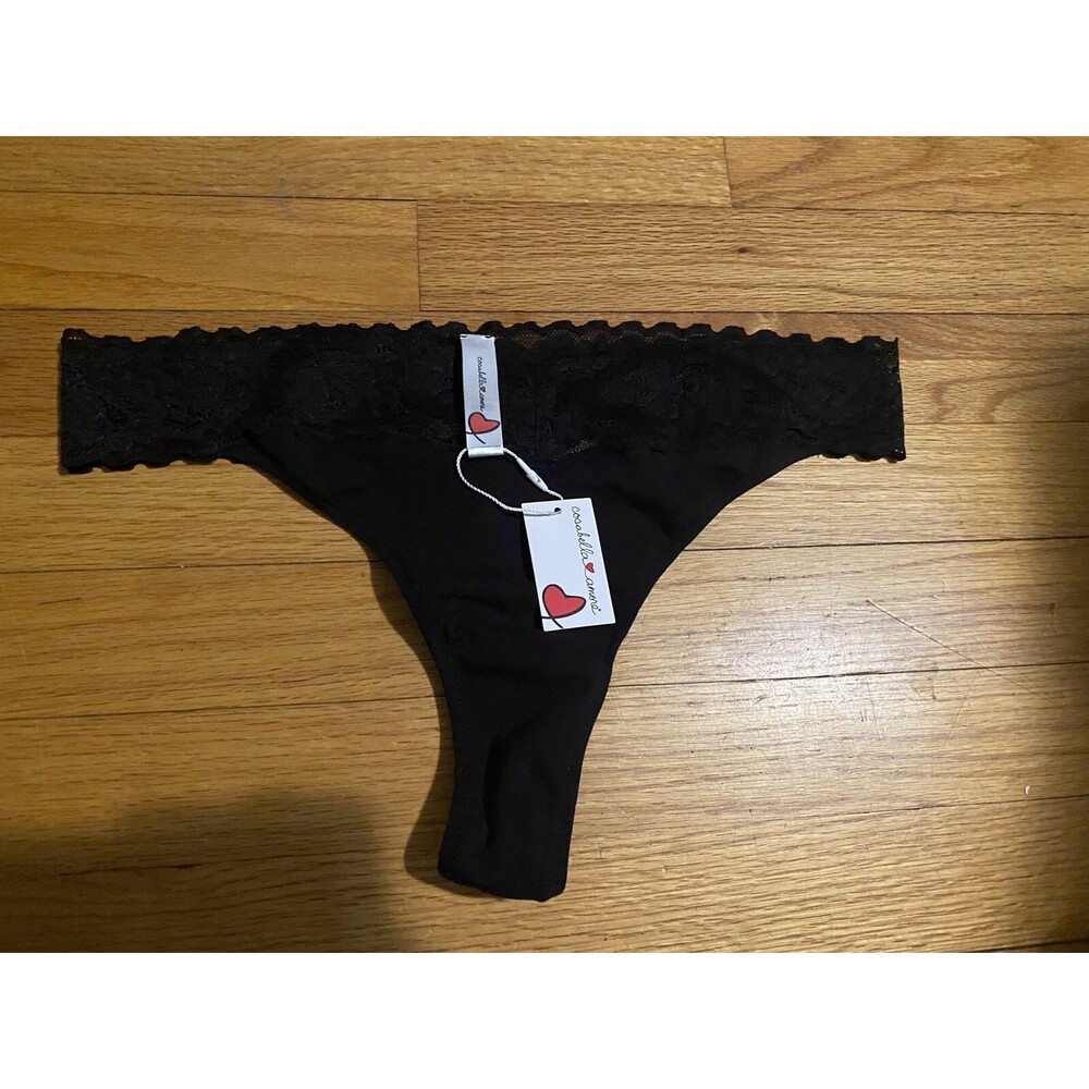 Cosabella Adore Lace Waist Thong - 1X